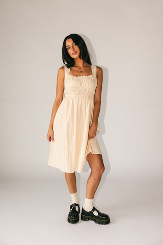 adeline midi dress // pink plaid *zoco exclusive*