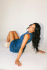 cora denim mini dress *restocked*