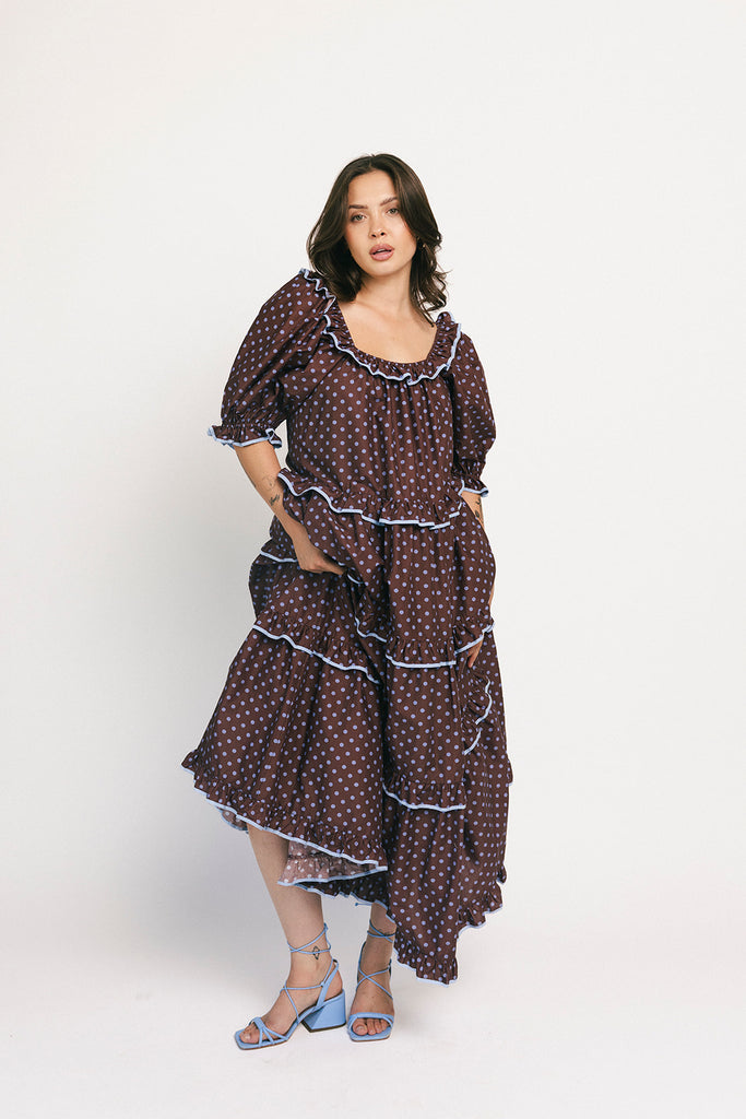 daymaker dress // cocoa pop *zoco exclusive*