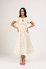 marloe midi dress // strawberry bliss *zoco exclusive*