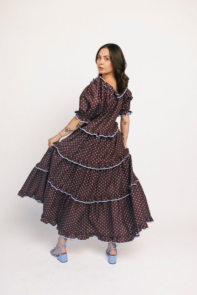 daymaker dress // cocoa pop *zoco exclusive*
