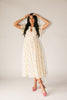 marloe midi dress // strawberry bliss *zoco exclusive*