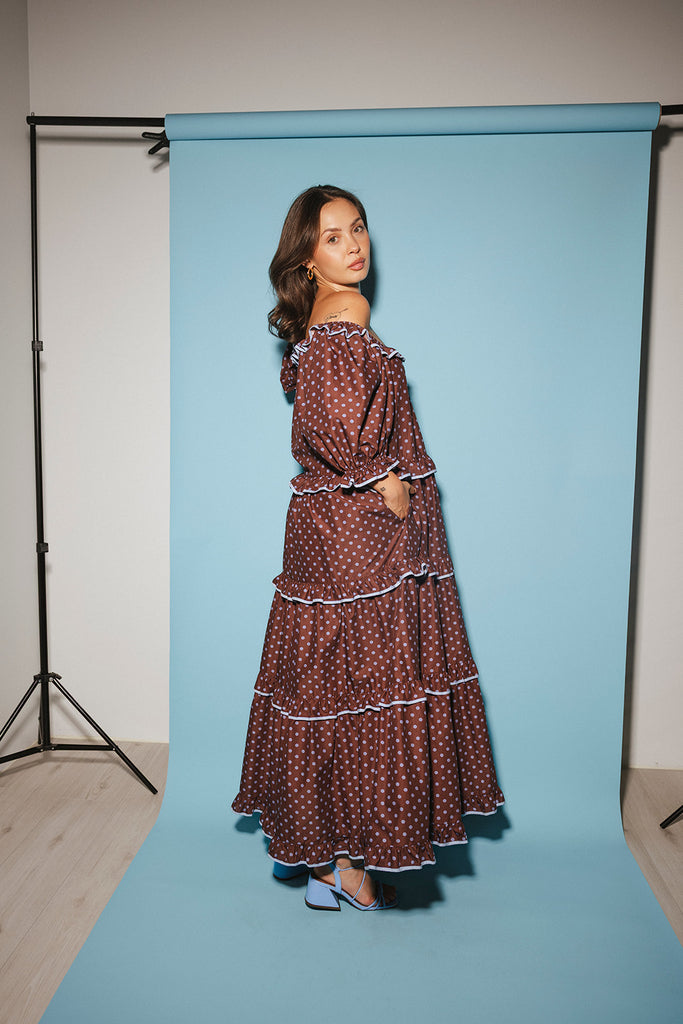 daymaker dress // cocoa pop *zoco exclusive*