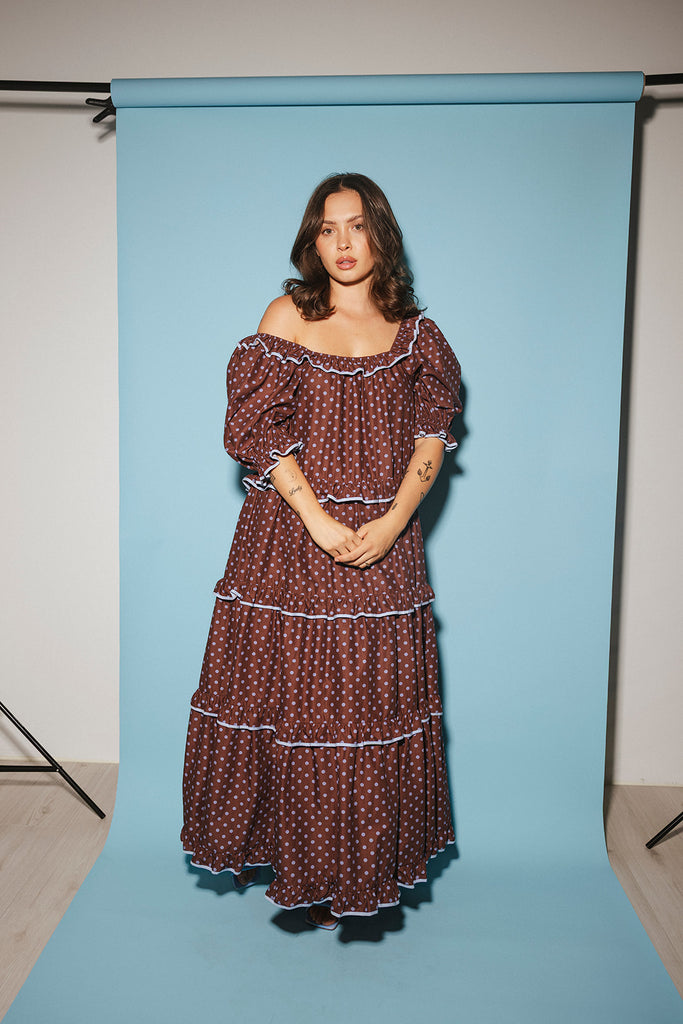 daymaker dress // cocoa pop *zoco exclusive*