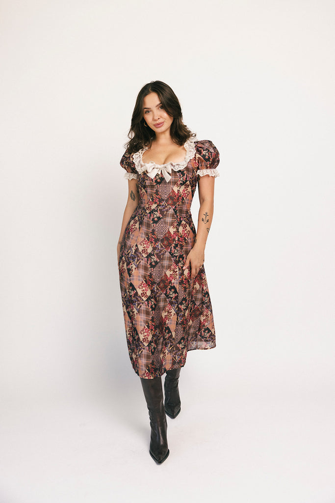 sloane midi dress // autumn *zoco exclusive*