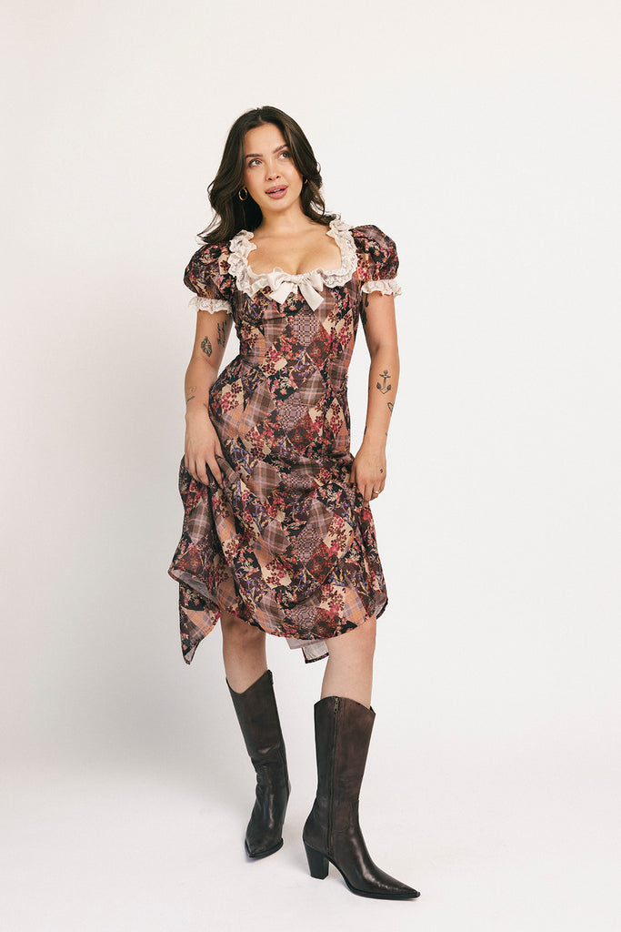 sloane midi dress // autumn *zoco exclusive*