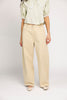 mid rise neutral pants with a relaxed, barrel-style fit. the perfect vintage-inspired pants to pair with any casual outfit idea.
