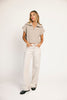 noni zip sweater top