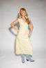 i got you babe midi dress // butter yellow *zoco exclusive*