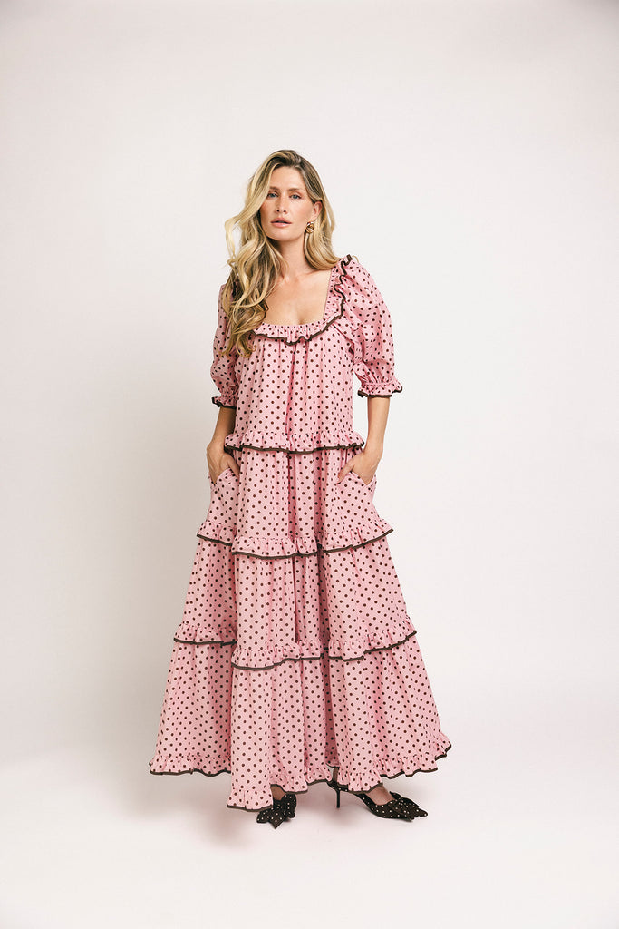 daymaker dress // pink dot *zoco exclusive*