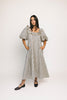 good luck puff sleeve dress // blue stripes *zoco exclusive*