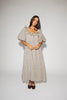 good luck puff sleeve dress // blue stripes *zoco exclusive*