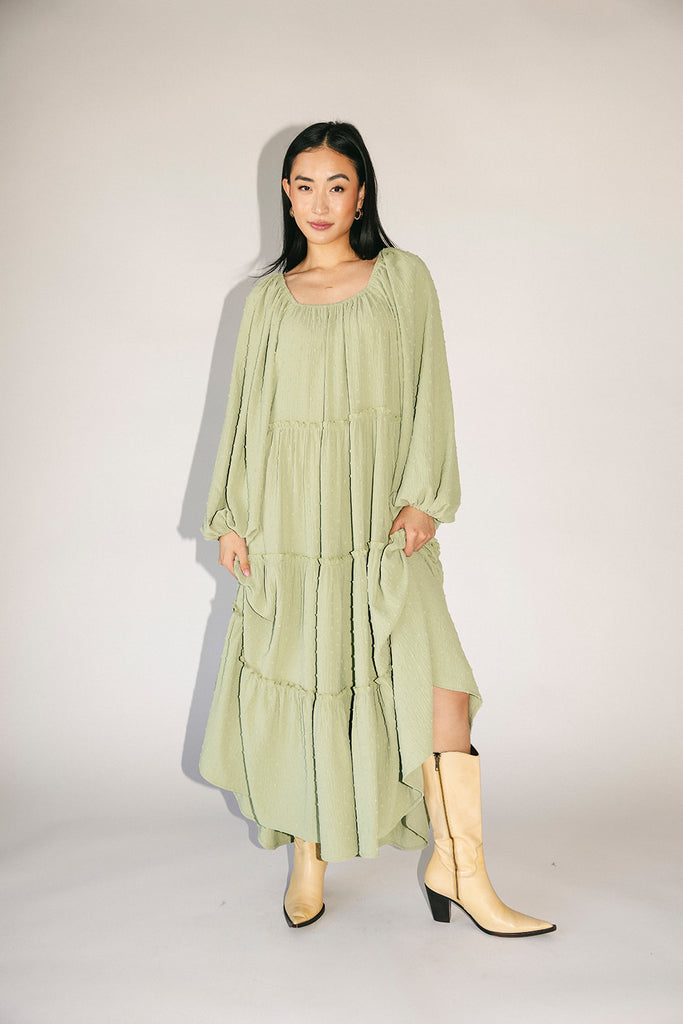 daydreamer dress // sage *zoco exclusive*
