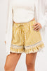 pretty little shorts // caramel gingham *zoco exclusive*