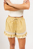 pretty little shorts // caramel gingham *zoco exclusive*