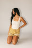 pretty little shorts // caramel gingham *zoco exclusive*