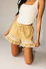 pretty little shorts // caramel gingham *zoco exclusive*