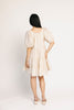 short daymaker dress // cream + bows *zoco exclusive*
