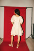short daymaker dress // cream + bows *zoco exclusive*