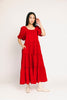 daymaker dress // poppy red *zoco exclusive*