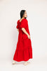 daymaker dress // poppy red *zoco exclusive*