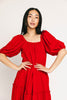 daymaker dress // poppy red *zoco exclusive*