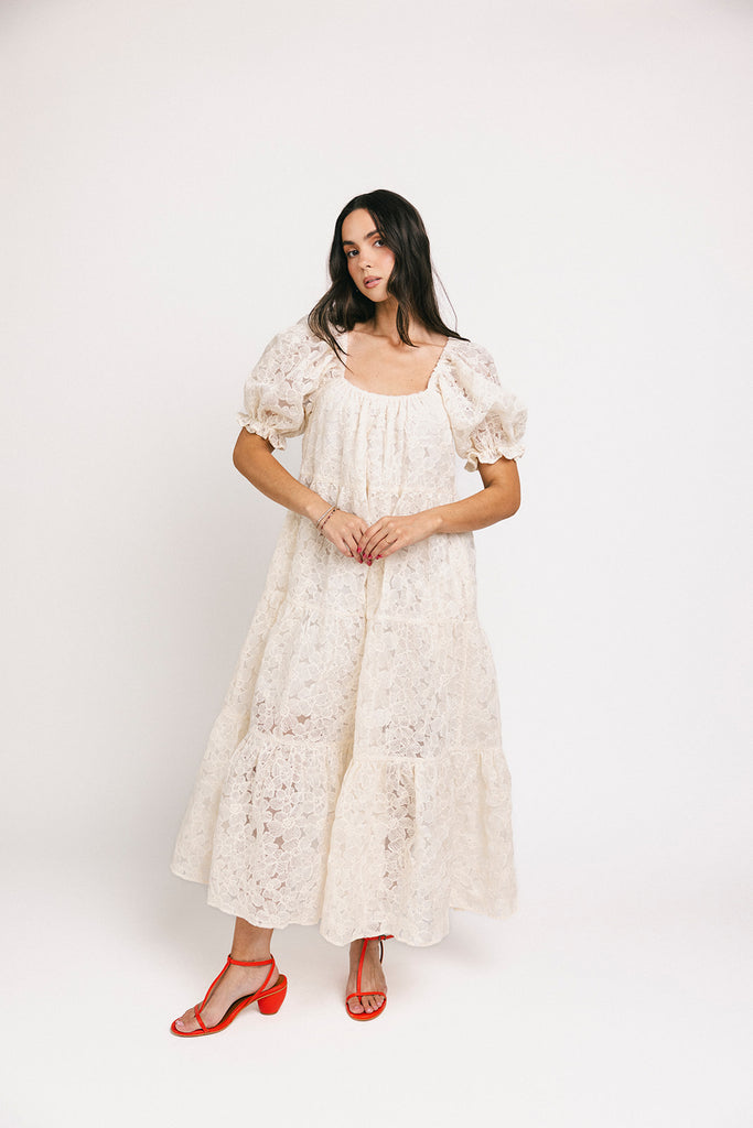 daymaker dress // luxe cream lace *zoco exclusive*