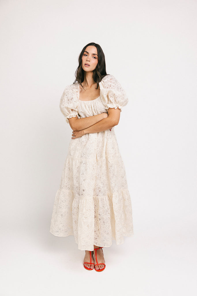 daymaker dress // luxe cream lace *zoco exclusive*