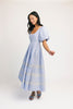 wren midi dress // blue *zoco exclusive*