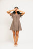 nyc mini dress // brown