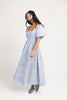 wren midi dress // blue *zoco exclusive*