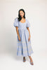 wren midi dress // blue *zoco exclusive*