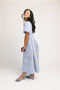 wren midi dress // blue *zoco exclusive*