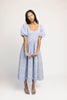 wren midi dress // blue *zoco exclusive*