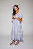 wren midi dress // blue *zoco exclusive*