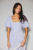 wren midi dress // blue *zoco exclusive*
