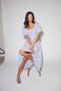 wren midi dress // blue *zoco exclusive*