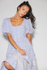 wren midi dress // blue *zoco exclusive*