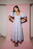 wren midi dress // blue *zoco exclusive*
