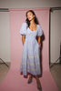 wren midi dress // blue *zoco exclusive*