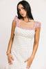 hadley mini dress + scarf // pink polka dot *zoco exclusive*