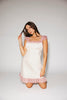 hadley mini dress + scarf // pink polka dot *zoco exclusive*