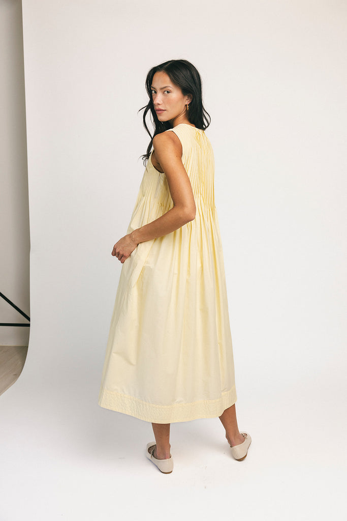 heidi dress // butter yellow *zoco exclusive*