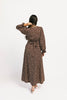 sweet nothings maxi dress // brown