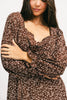 sweet nothings maxi dress // brown