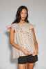 blondie ruffle top // polka dot *zoco exclusive*