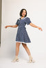 my girl button mini dress
