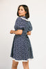 my girl button mini dress