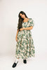 daymaker dress // green floral *zoco exclusive*