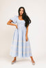 wren midi dress // blue *zoco exclusive*